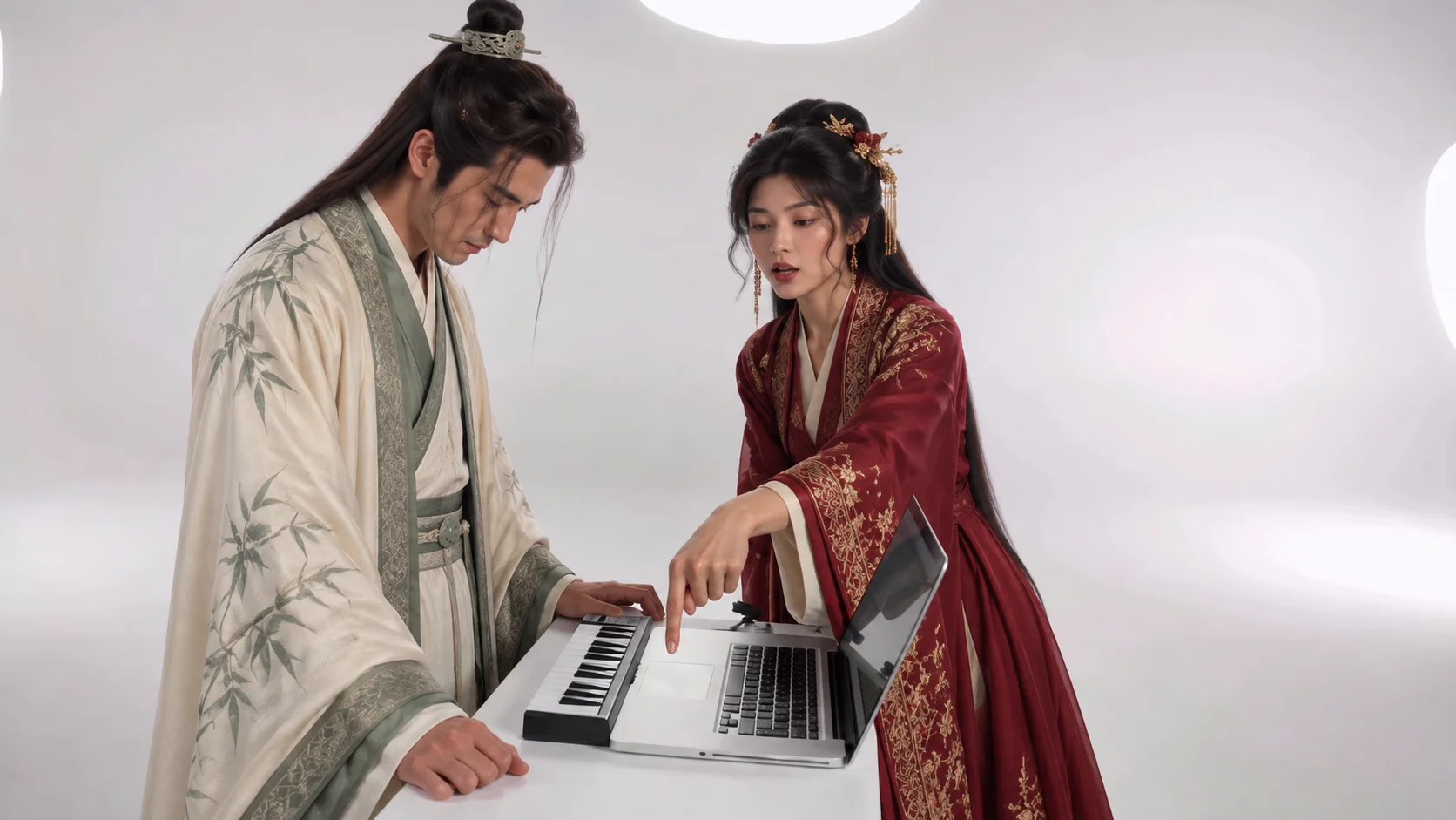 Hanfu trifft den Takt